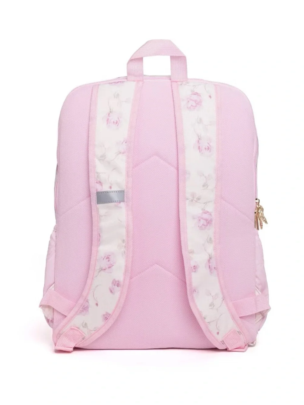 LoveShackFancy Pink Floral Quilted Backpack & lunch bag Tote Set